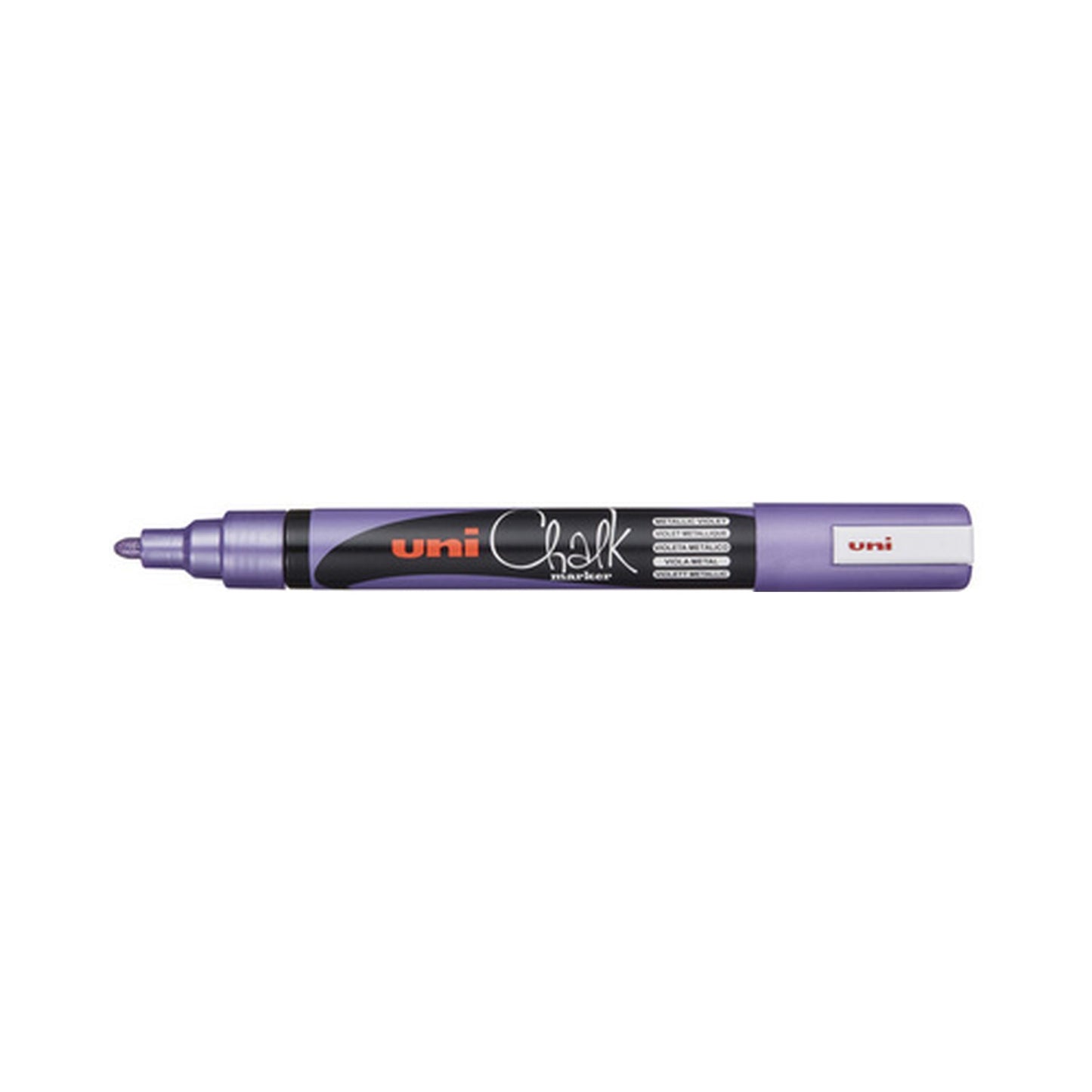 uni-ball Marqueur craie Chalk marker PWE5M violet métallique