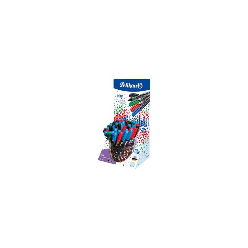 Pelikan Stylo roller Inky 273, dans un présentoir x50