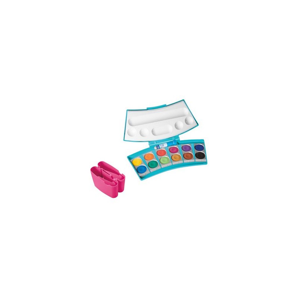 Pelikan Boîte de peinture ProColor 735, 12 couleurs