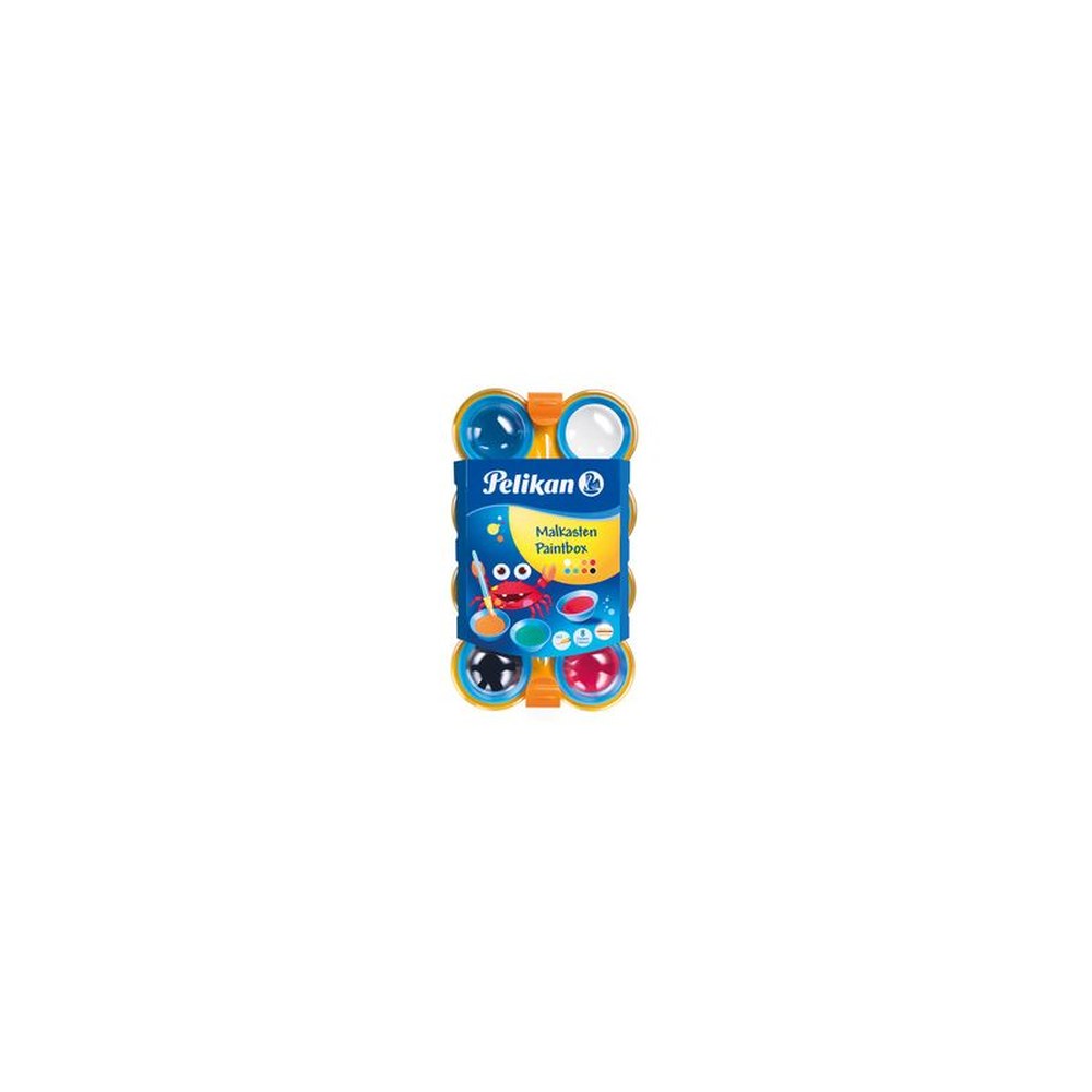 Pelikan Boîte de peinture pour enfants, 8 couleurs