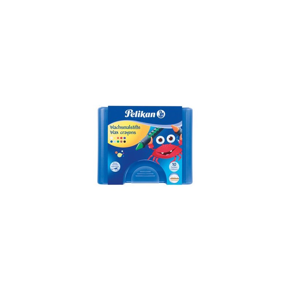 Pelikan crayons de cire 655/10, avec gaine, rond