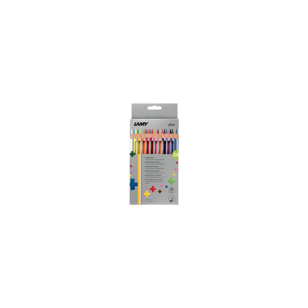 LAMY Crayon de couleur triangulaire plus, étui carton de 24