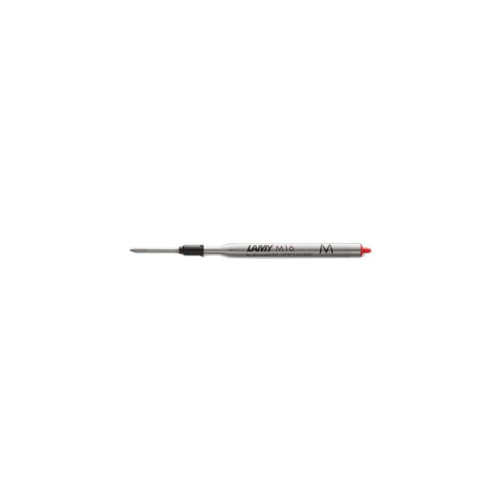 LAMY Recharge grand volume pour stylo à bille M16, M, rouge
