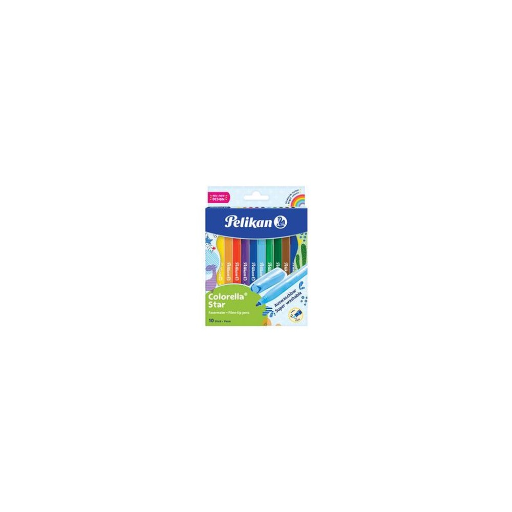 Pelikan Feutre colorella star, étui carton de 10