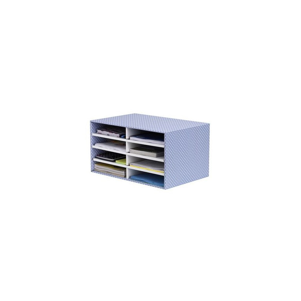 Fellowes BANKERS BOX STYLE Trieur de bureau, bleu/blanc