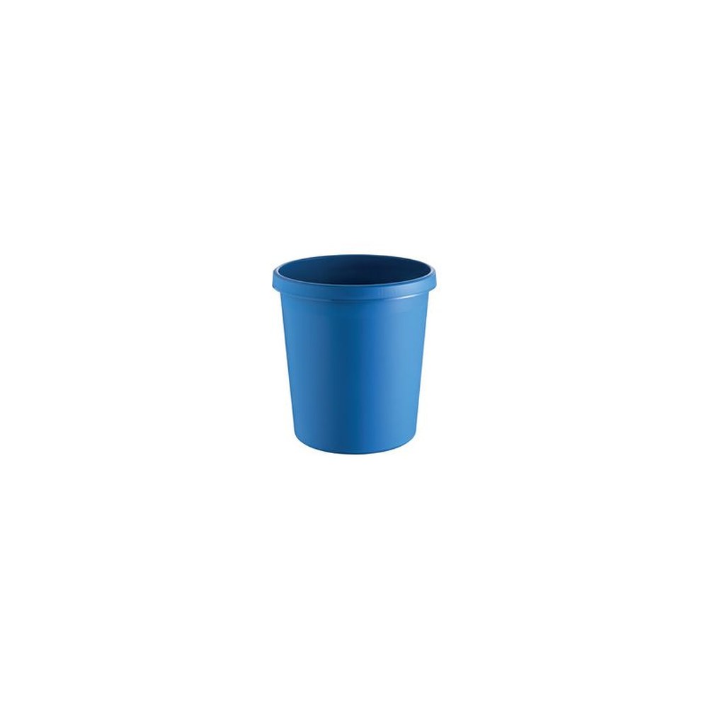 helit Corbeille à papier "the german", 18 litres, PE, bleu