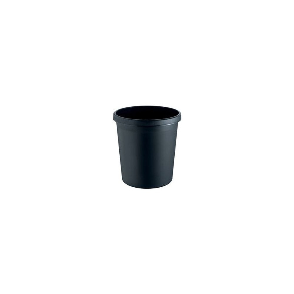 helit Corbeille à papier "the german", 18 litres, PE, gris
