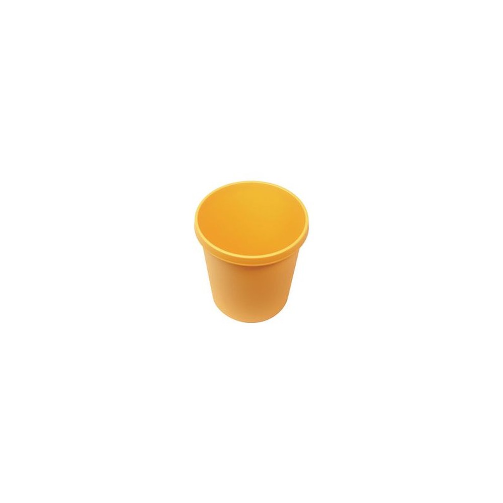 helit Corbeille à papier "the german", 45 litres, PE, jaune