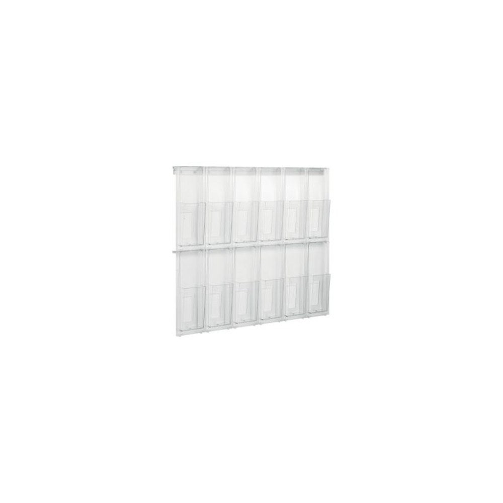 helit Porte-brochures mural "the placativ", transparent