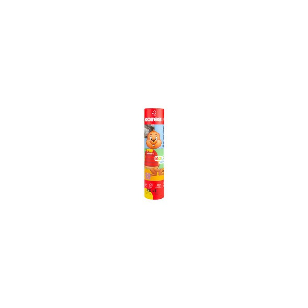 Kores Crayon de couleur "Kolores JUMBO Twist & Turn", étui