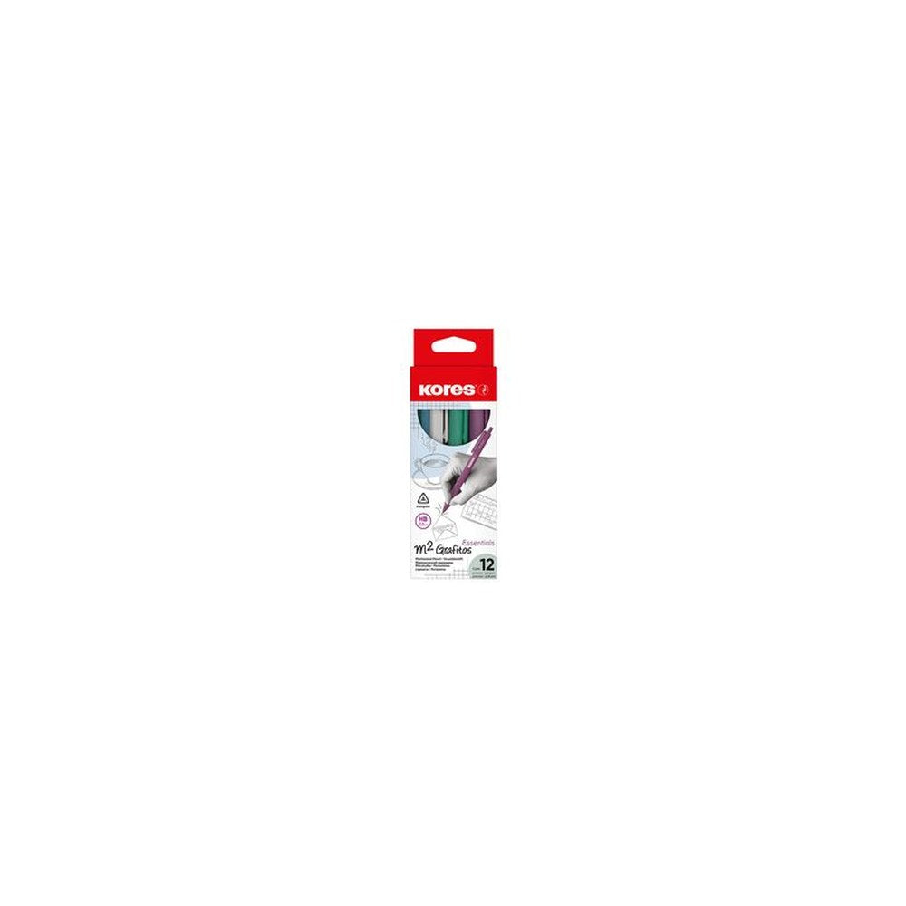 Kores Porte-mine "M2 Grafitos Essentials", HB, 0,5 mm x12
