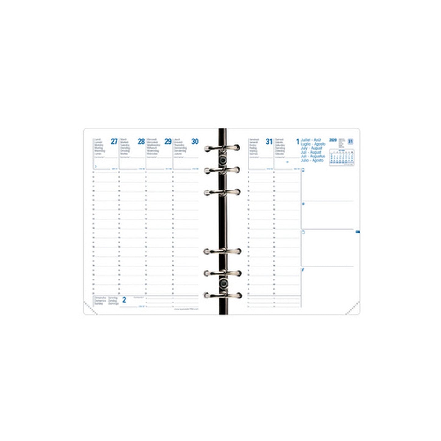 QUO VADIS Recharge pour Compactimer ML, 2026/2027, 17 mois