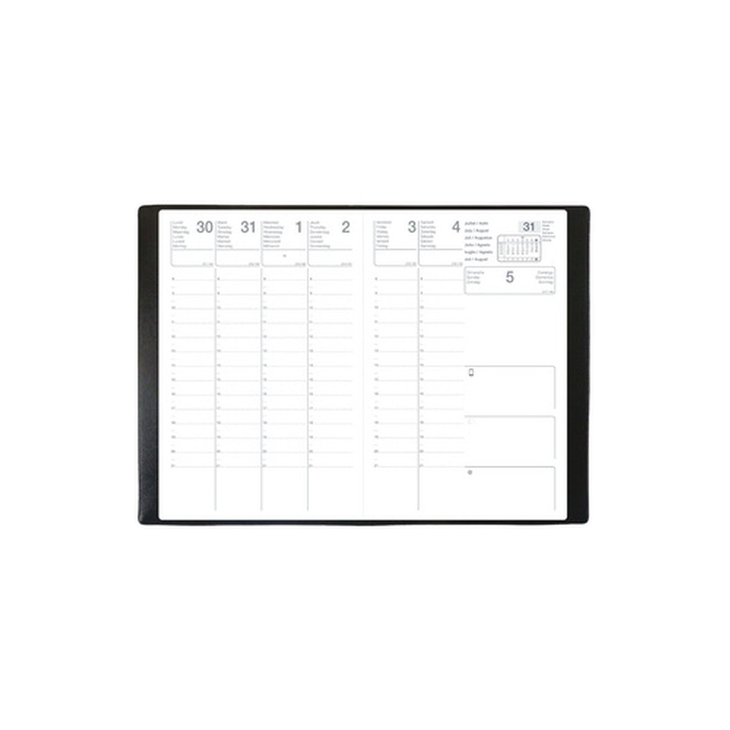 QUO VADIS EXDI Agenda classique SATURNE, 210 x 297 mm, 2027