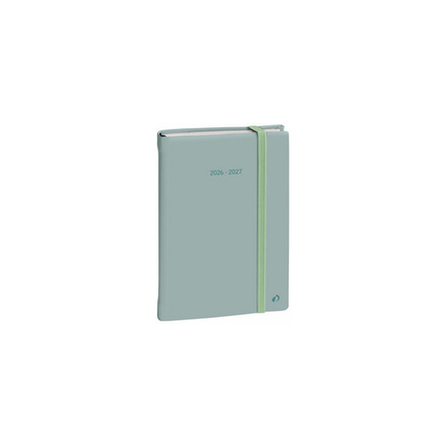 QUO VADIS Agenda PLAN NOTE 1521, 2026/2027, vert pastel
