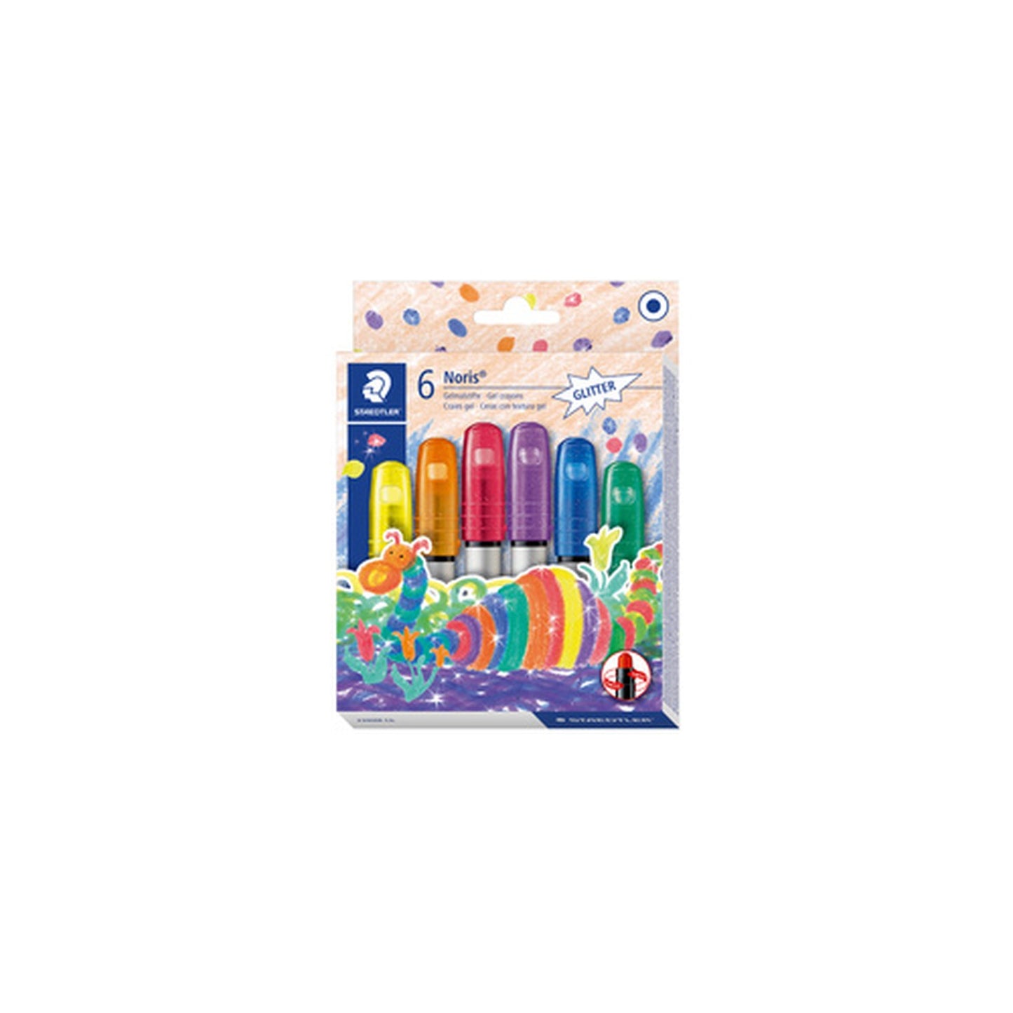 STAEDTLER Craie gel Noris "Glitter", étui carton de 6