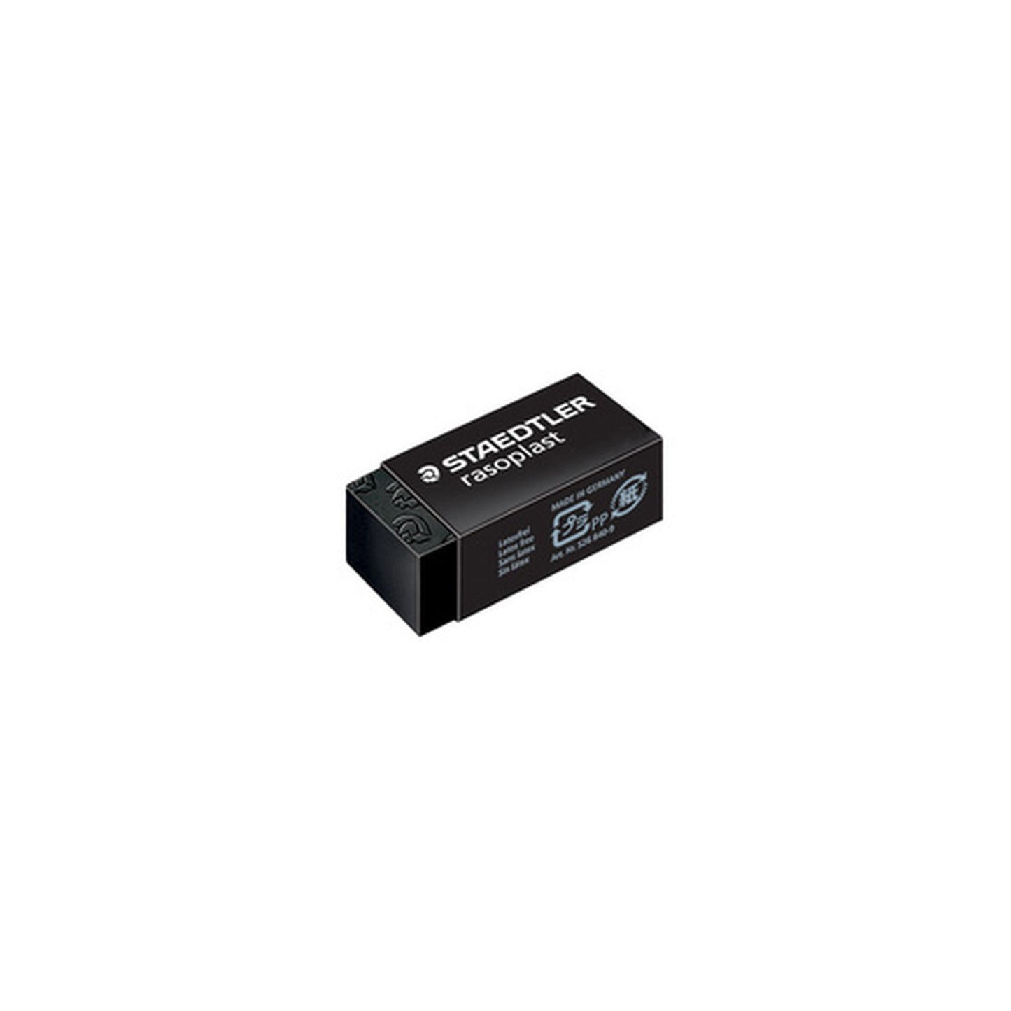 STAEDTLER Gomme plastique rasoplast B40, noir