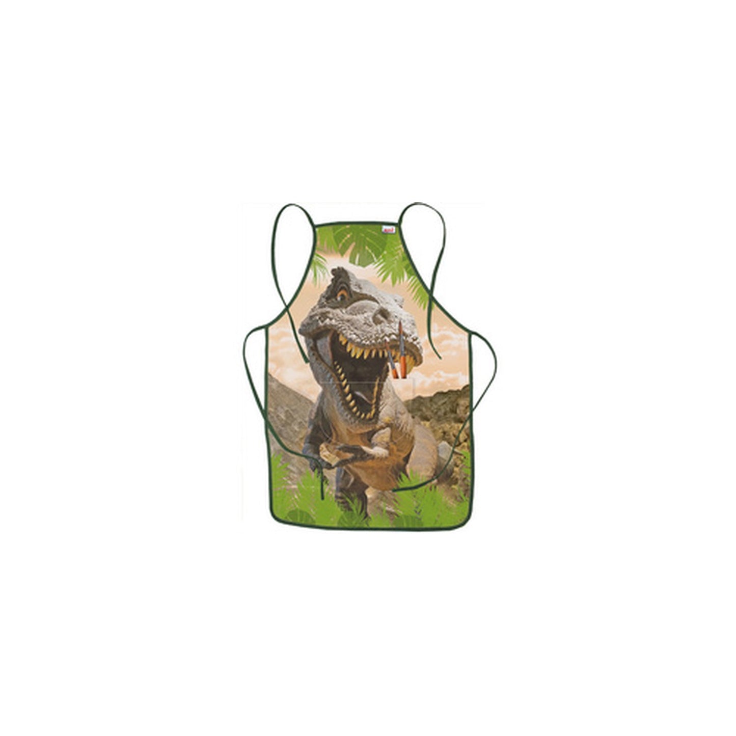 ROTH Tablier de peinture "Tyrannosaure", poche frontale
