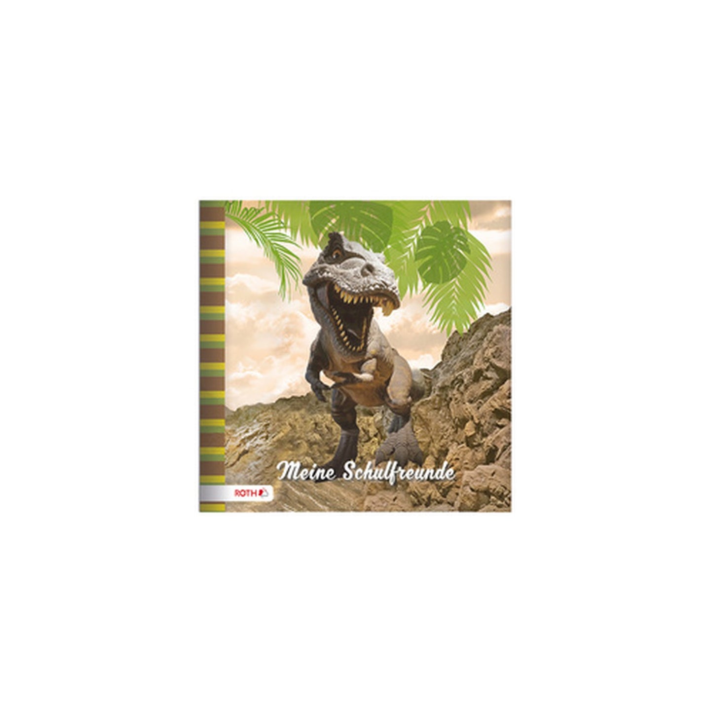 ROTH Freundebuch "Tyrannosaurus", 165 x 165 mm, 64 Seiten