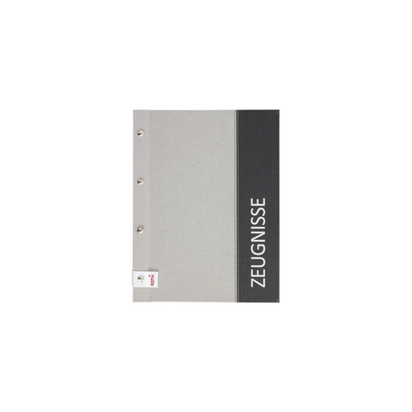 ROTH Zeugnismappe "Spectrum", DIN A4, grau