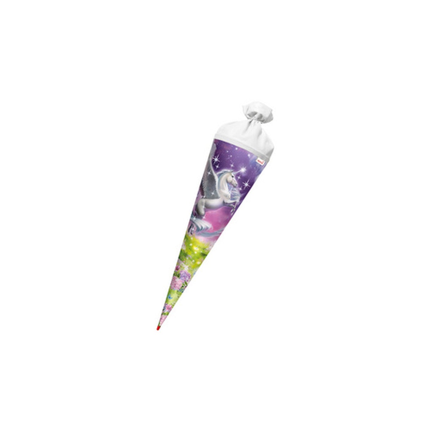 ROTH Schultüte "Magic Pegasus", rund, 700 mm, mit Effekt