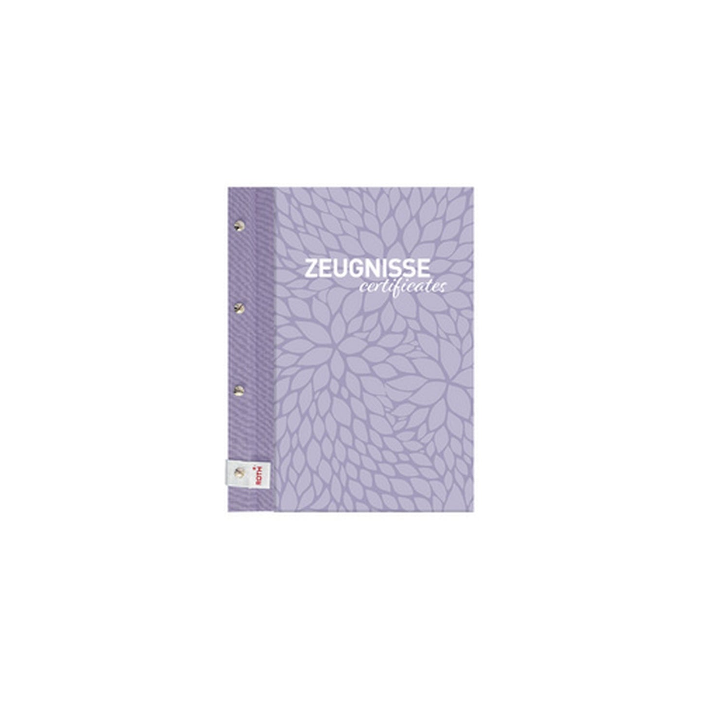 ROTH Zeugnismappe Pattern mit Buchschrauben "Lila Paradise"