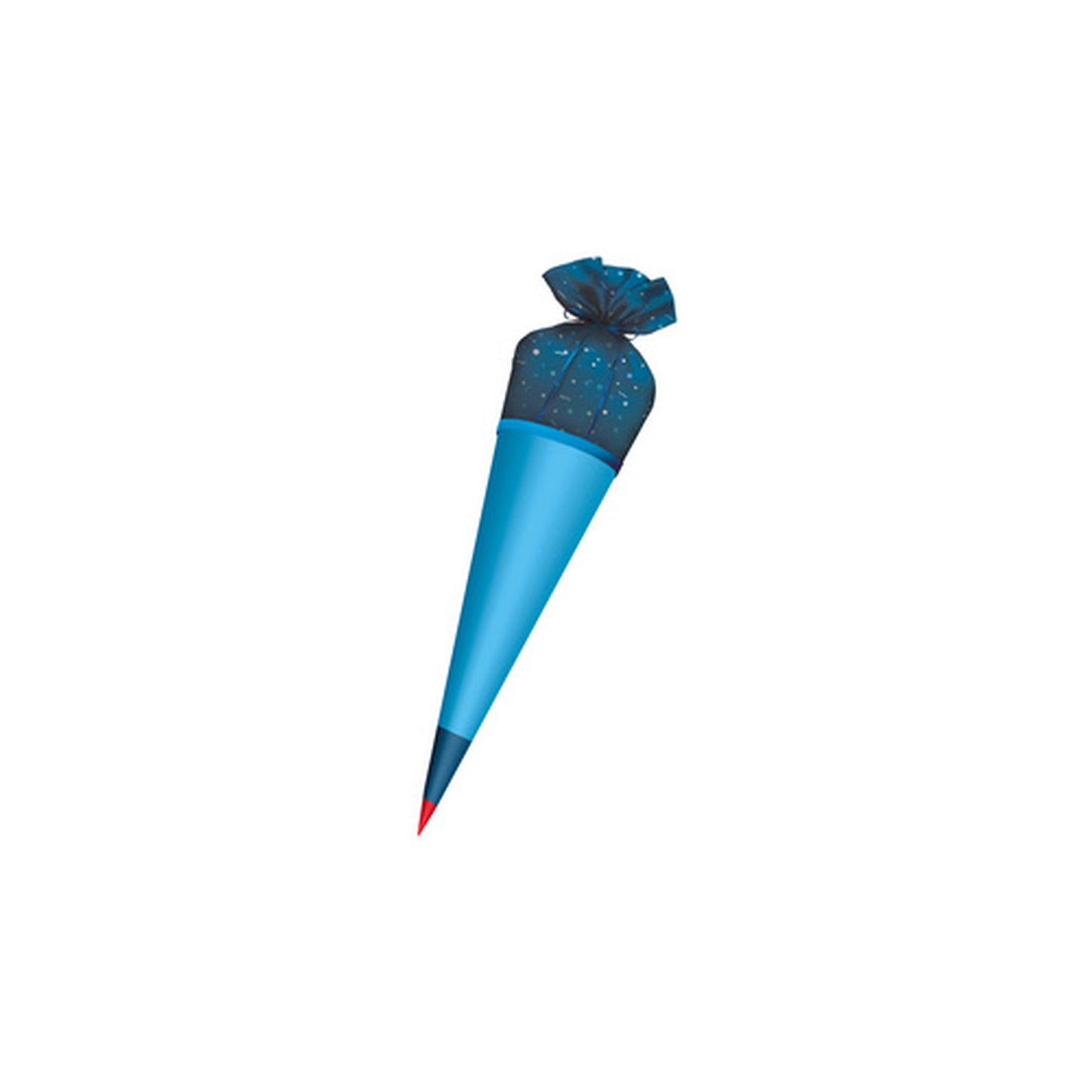 ROTH Stoffbezug für DIY-Stoffschultüte zum Bügeln, blau
