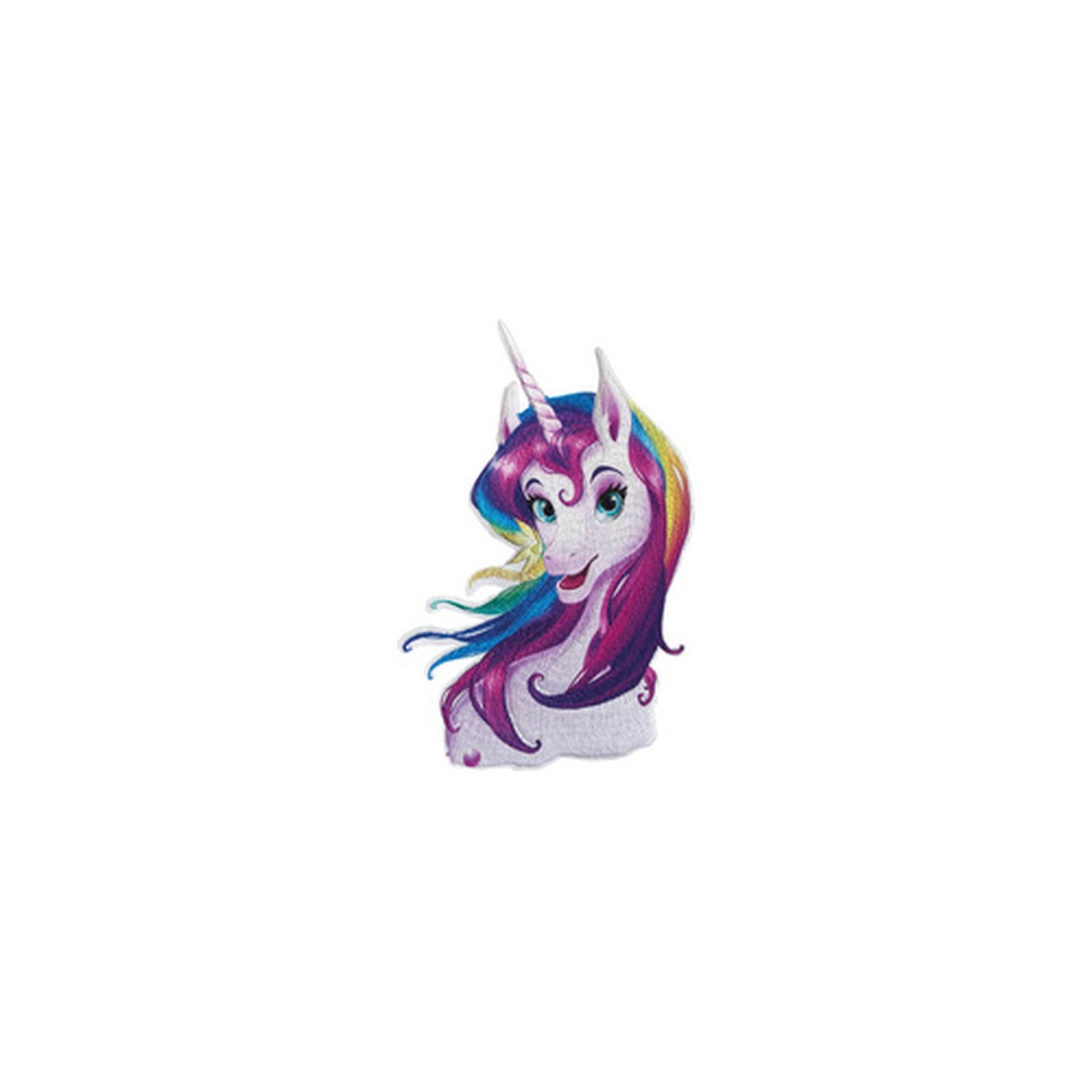 ROTH Bügelbild für DIY-Stoffschultüte, Einhorn