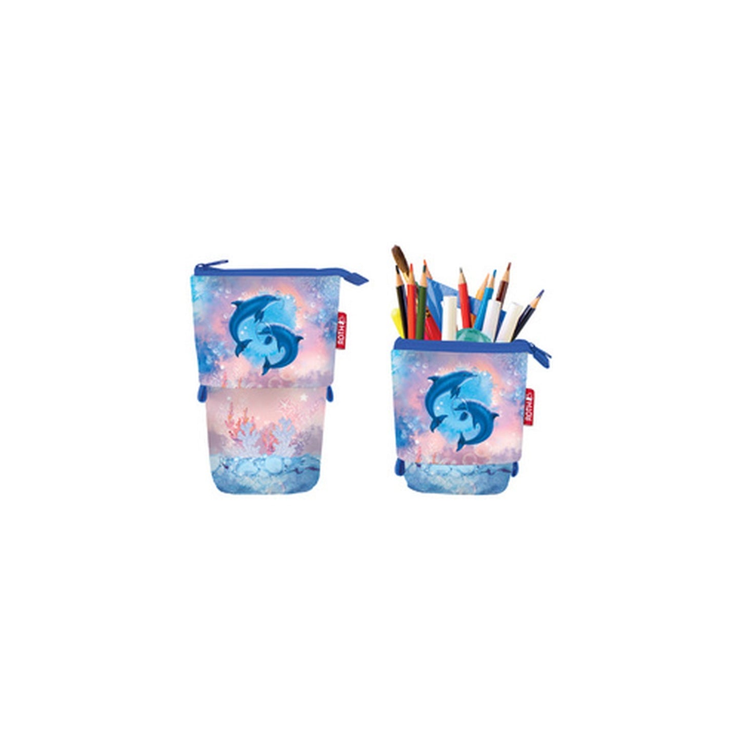 ROTH Trousse 2 en 1 "Dauphins"