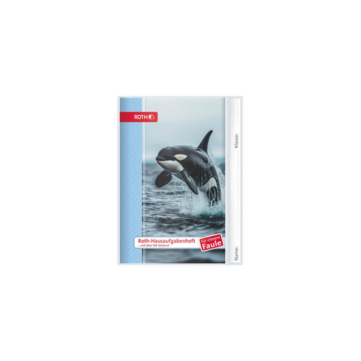 ROTH Hausaufgabenheft Tiere für clevere Faule "Orca"