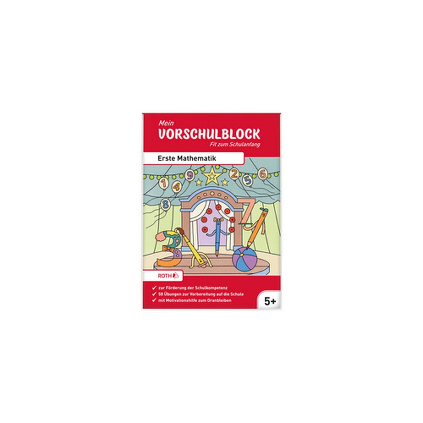 ROTH Mein Vorschulblock "Erste Mathematik", DIN A5