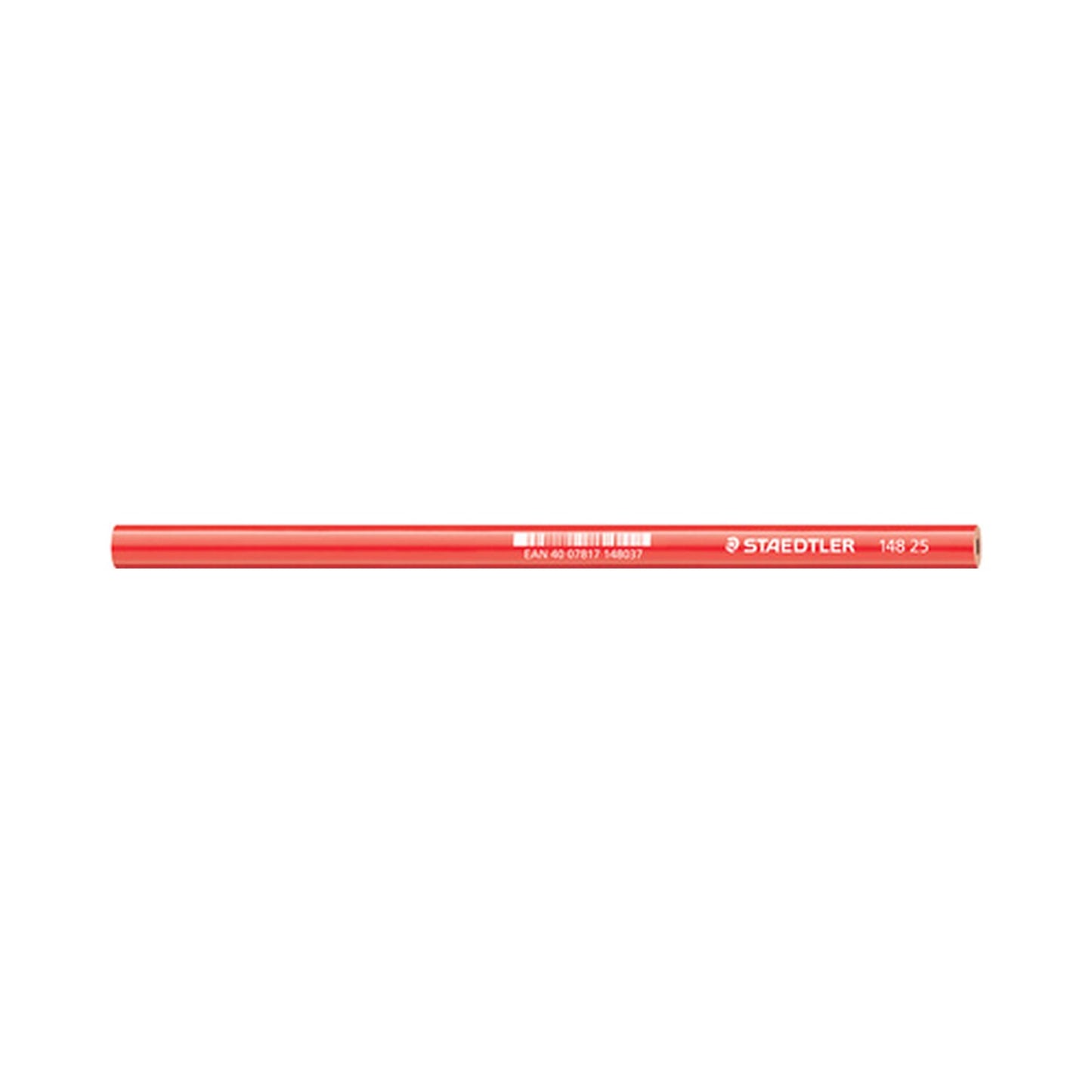 STAEDTLER Crayon de charpentier, ovale, marron rouge