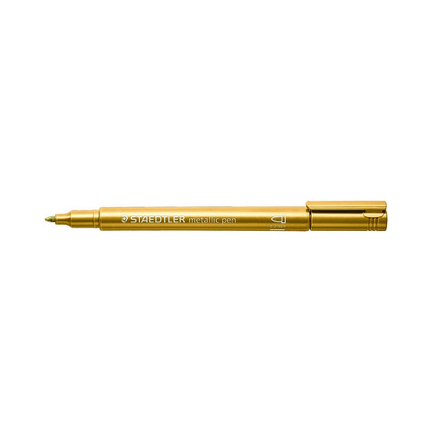 STAEDTLER Marqueur permanent métallisé, pointe ogive, or