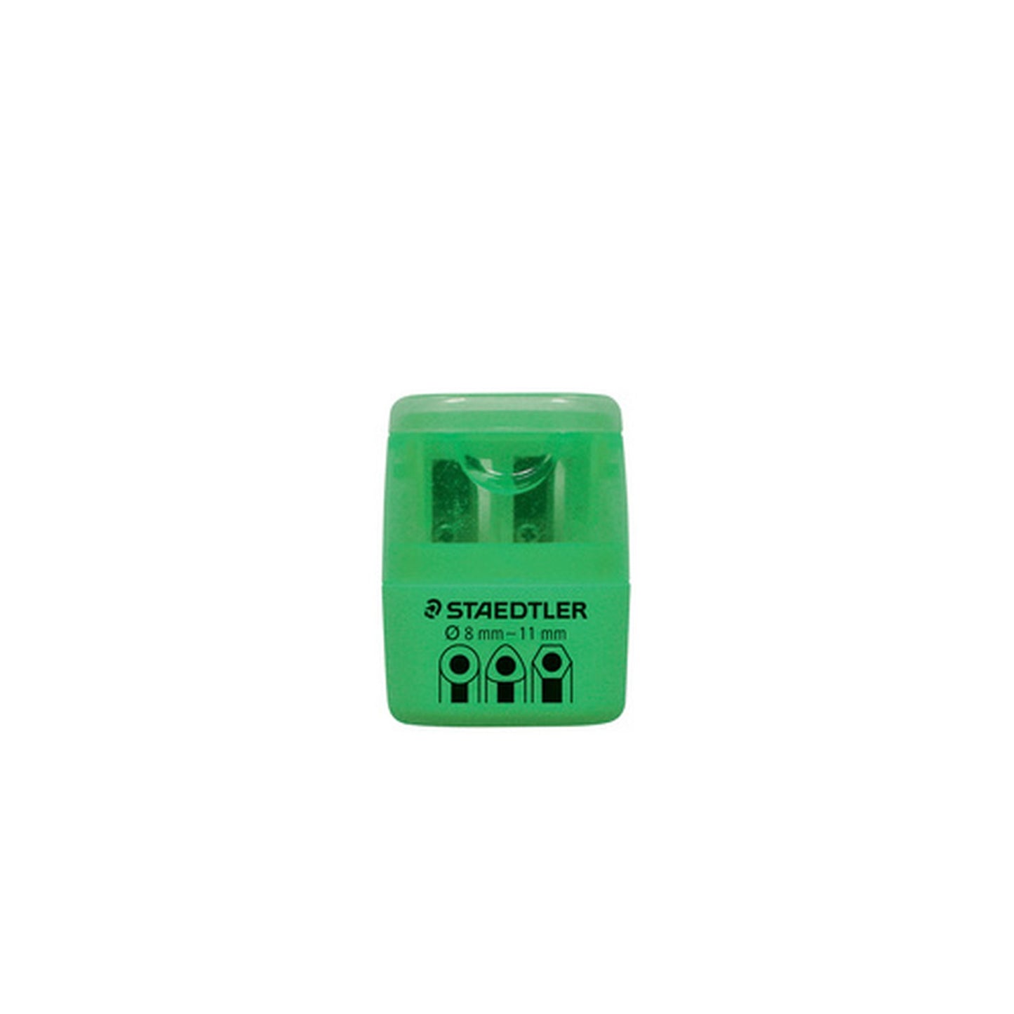 STAEDTLER Taille-crayon à 2 trous 51260F, vert néon
