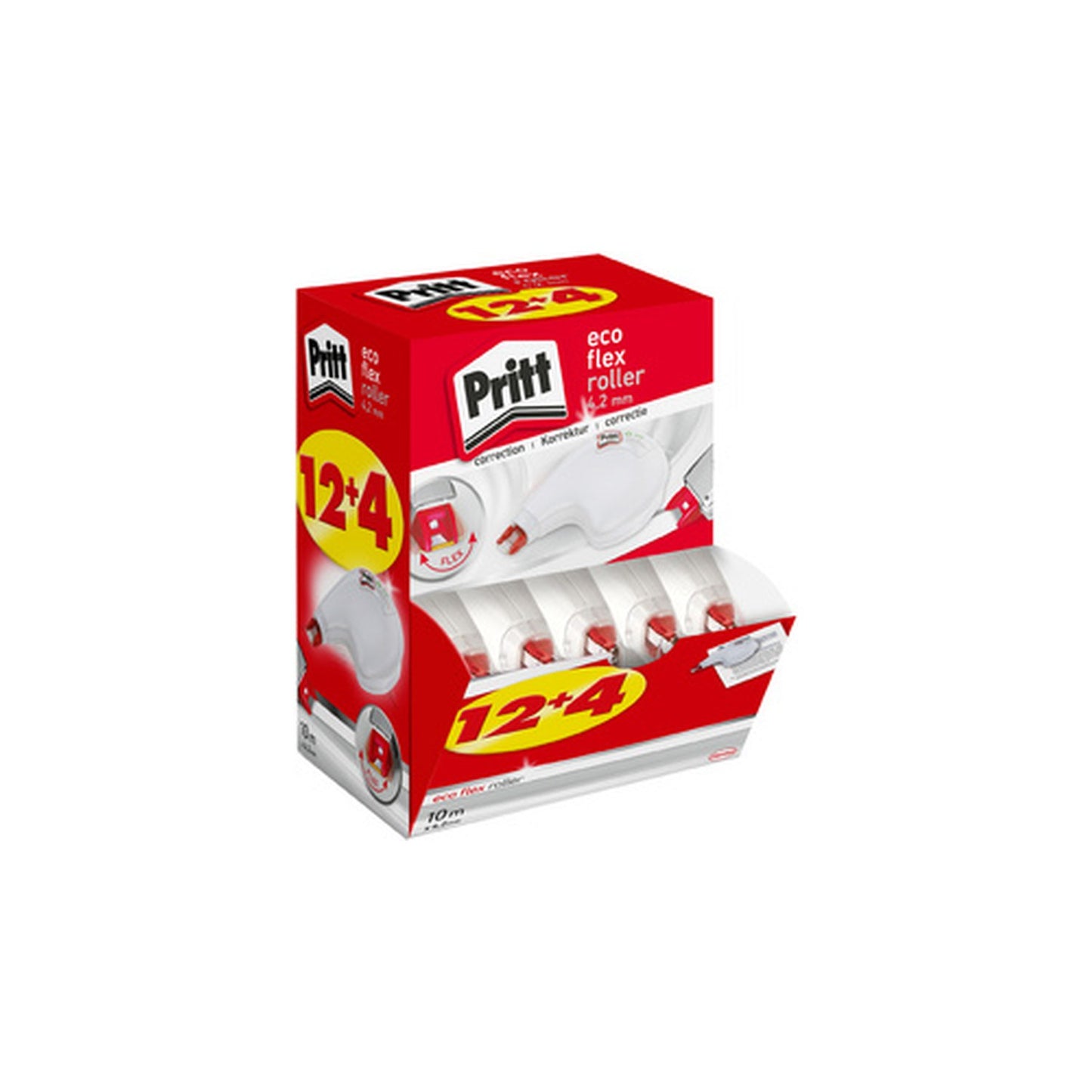 Pritt Roller de correction Eco Flex, multipack de 16
