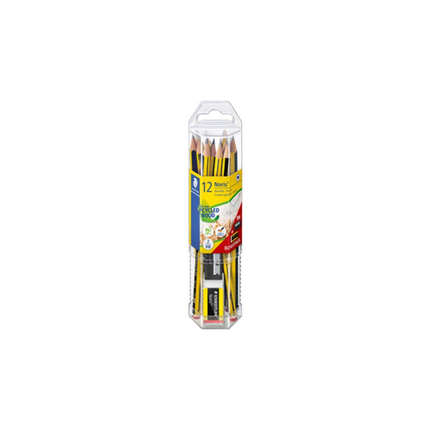 STAEDTLER Crayon graphite Noris, pack promo 12