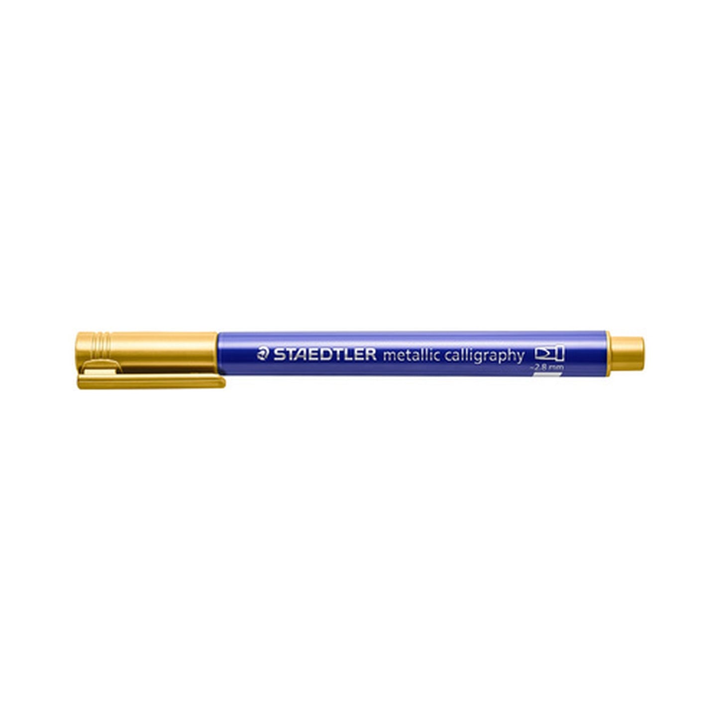 STAEDTLER Marqueur permanent metallic calligraphy, or