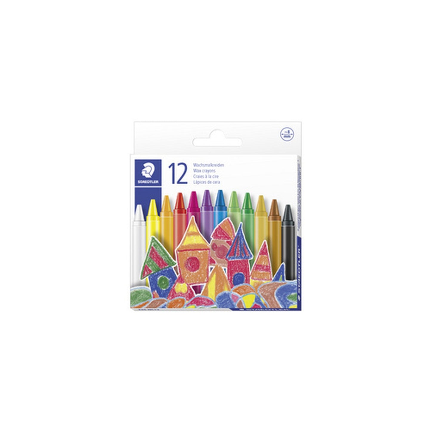 STAEDTLER Craie à la cire, étui carton de 12