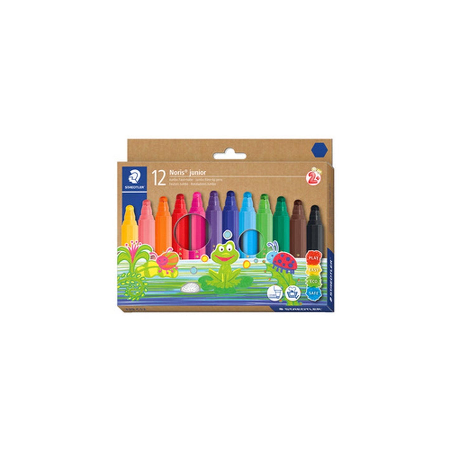 STAEDTLER Feutre Noris junior, étui carton de 12