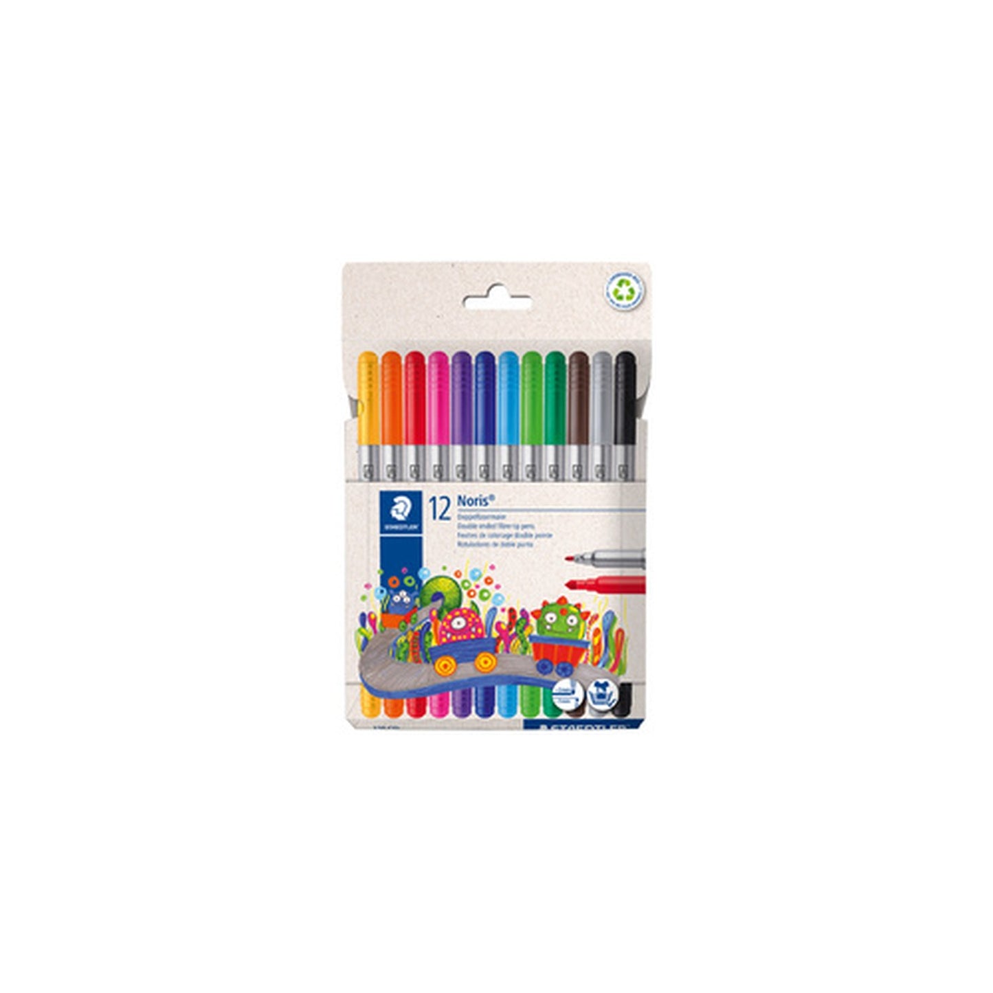 STAEDTLER Feutre double Noris, étui carton de 12