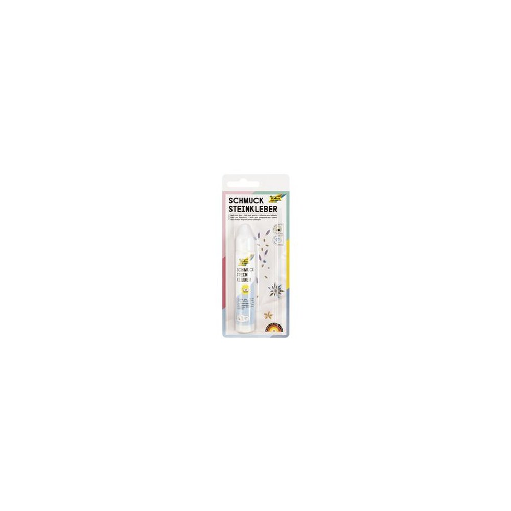 folia Colle pour pierres décoratives, transparent, 30 g