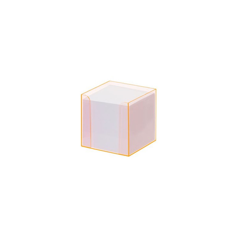 folia Bloc cube avec boîtier "Luxbox" orange, équipé