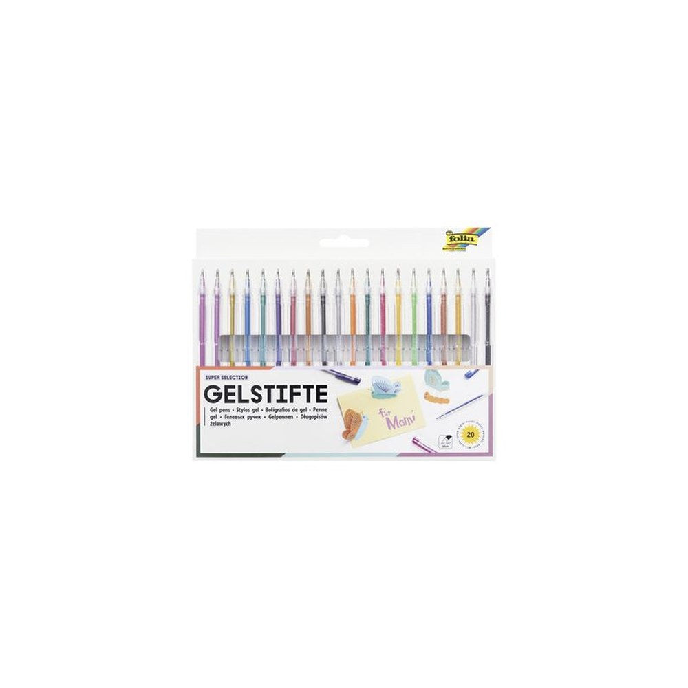 folia Stylo gel SUPER SELECTION, étui de 20