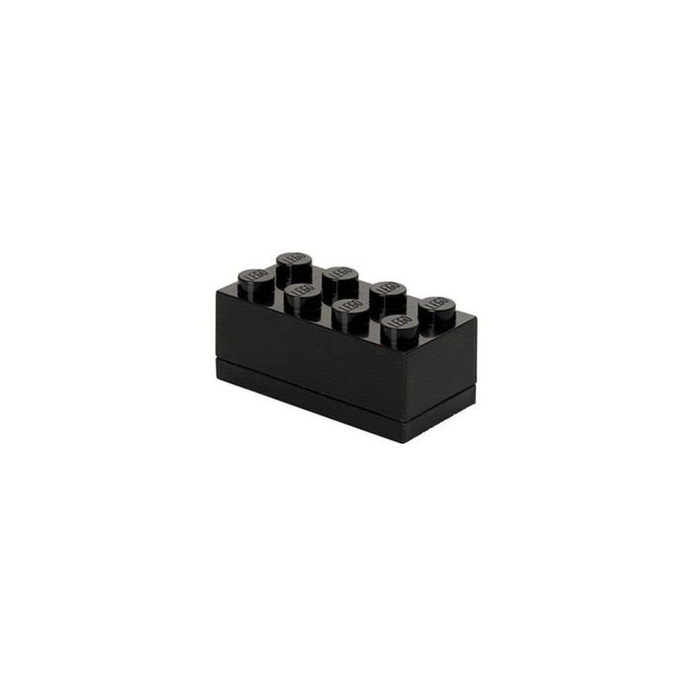 LEGO Boîte à snack MINI BOX 8, 110 ml, noir