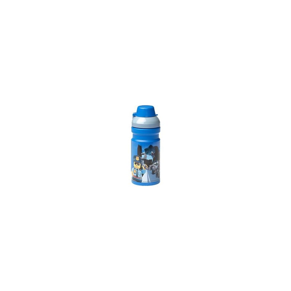 LEGO Gourde CITY, 390 ml, bleu