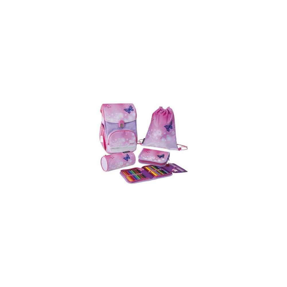 EBERHARD FABER Kit cartable EFAlino Papillon II, 4 pièces
