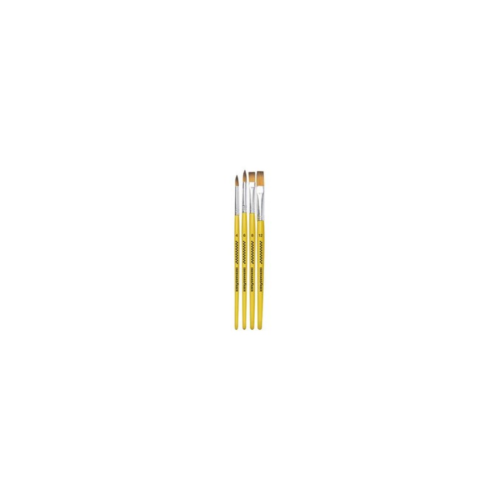 EBERHARD FABER Set de pinceaux synthétiques WINNER, 4 pièces