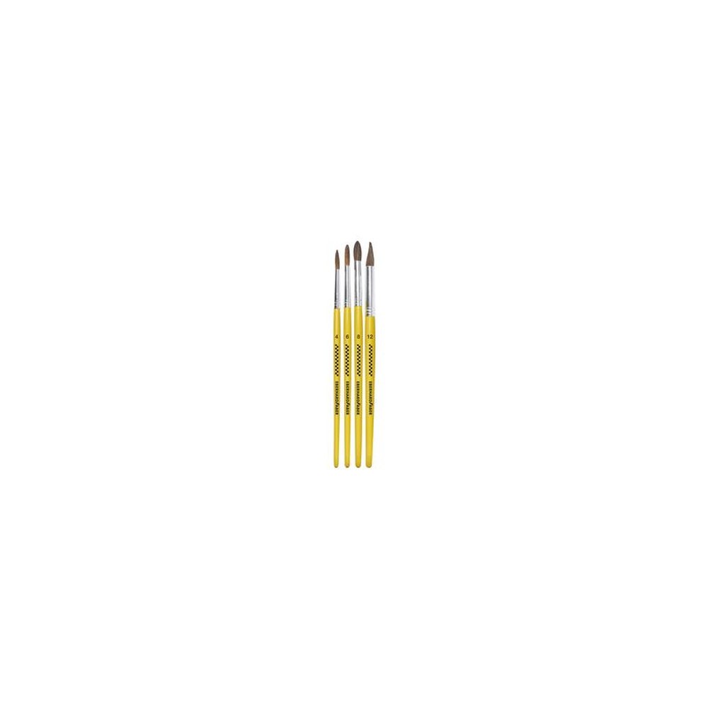 EBERHARD FABER Set de pinceaux WINNER, 4 pièces