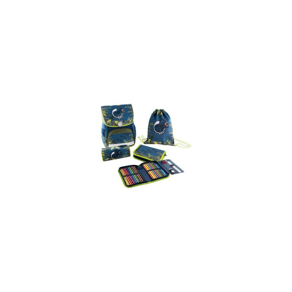EBERHARD FABER Kit cartable EFAlino Dinosaure, 4 pièces