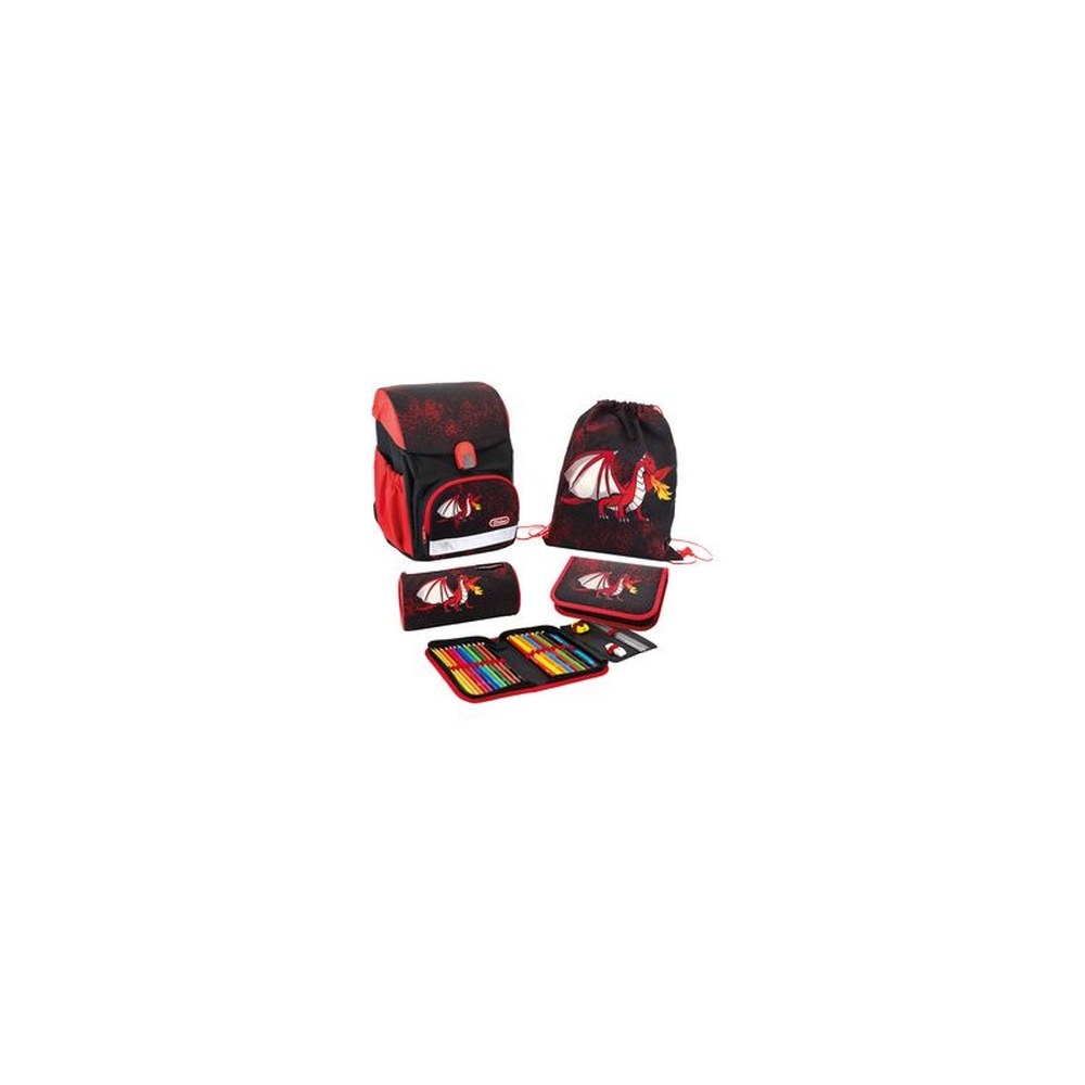 EBERHARD FABER Kit cartable EFAlino Dragon, 4 pièces