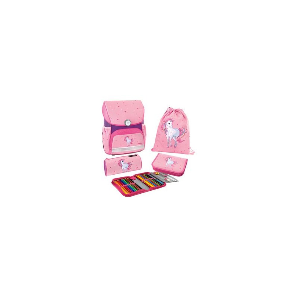 EBERHARD FABER Kit cartable EFAlino Licorne, 4 pièces